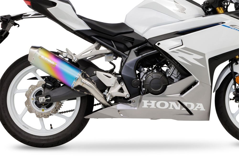 Titanium Full Exhaust MX CBR250RR 23- ANO Anodized Titanium