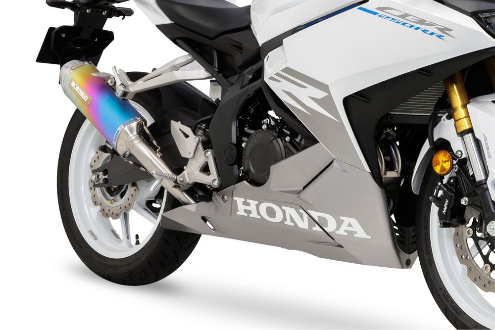 Titanium Full Exhaust MX CBR250RR 23- ANO Anodized Titanium