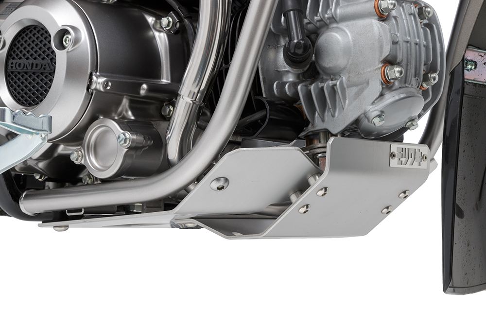 Skid Plate CT125 2023-2024 / 2025- Silver Anodized / Hairline Finish 1 Set