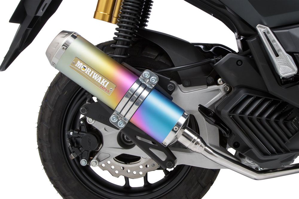 Full Exhaust ZERO ANO ADV160 2023 ANO Anodized Titanium Zero
