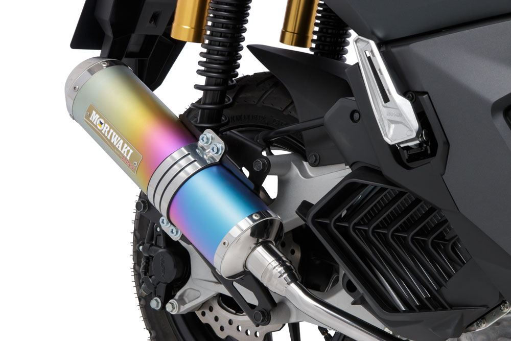 Full Exhaust ZERO ANO ADV160 2023 ANO Anodized Titanium Zero