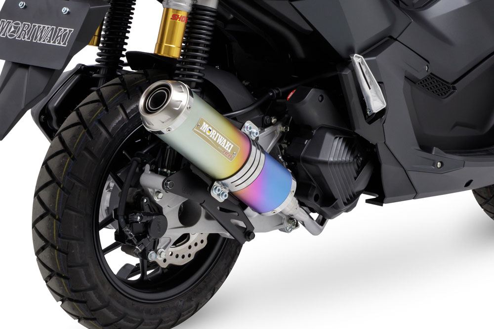 Full Exhaust ZERO ANO ADV160 2023 ANO Anodized Titanium Zero