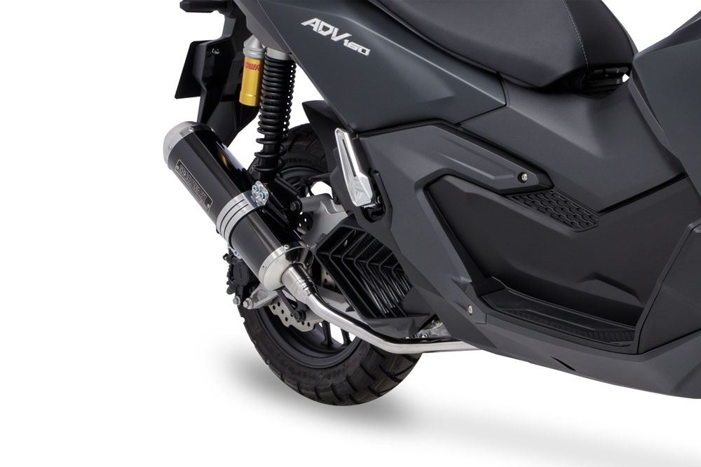 Full Exhaust ZERO ADV160 2023 Black Pearl-Kai / Black Glossy Zero Black