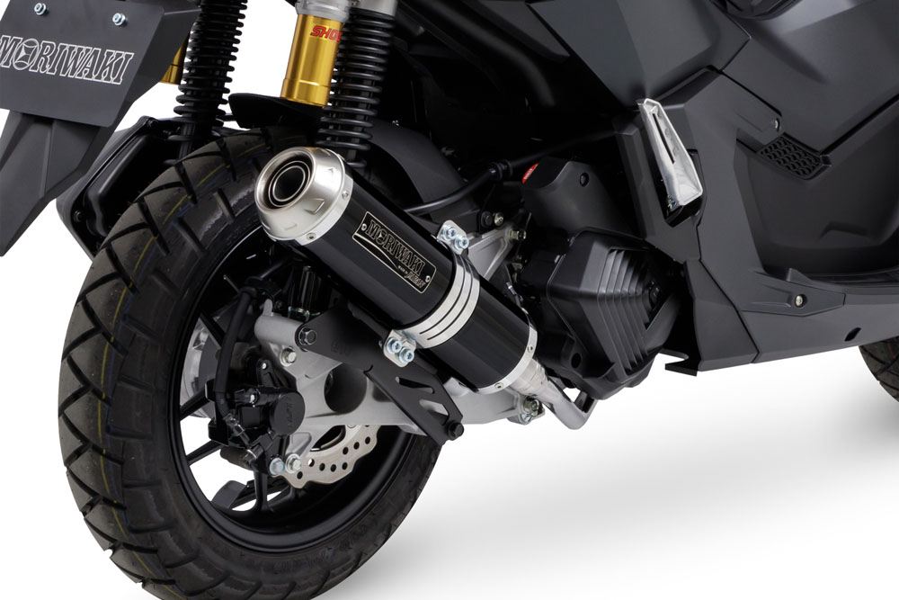 Full Exhaust ZERO ADV160 2023 Black Pearl-Kai / Black Glossy Zero Black