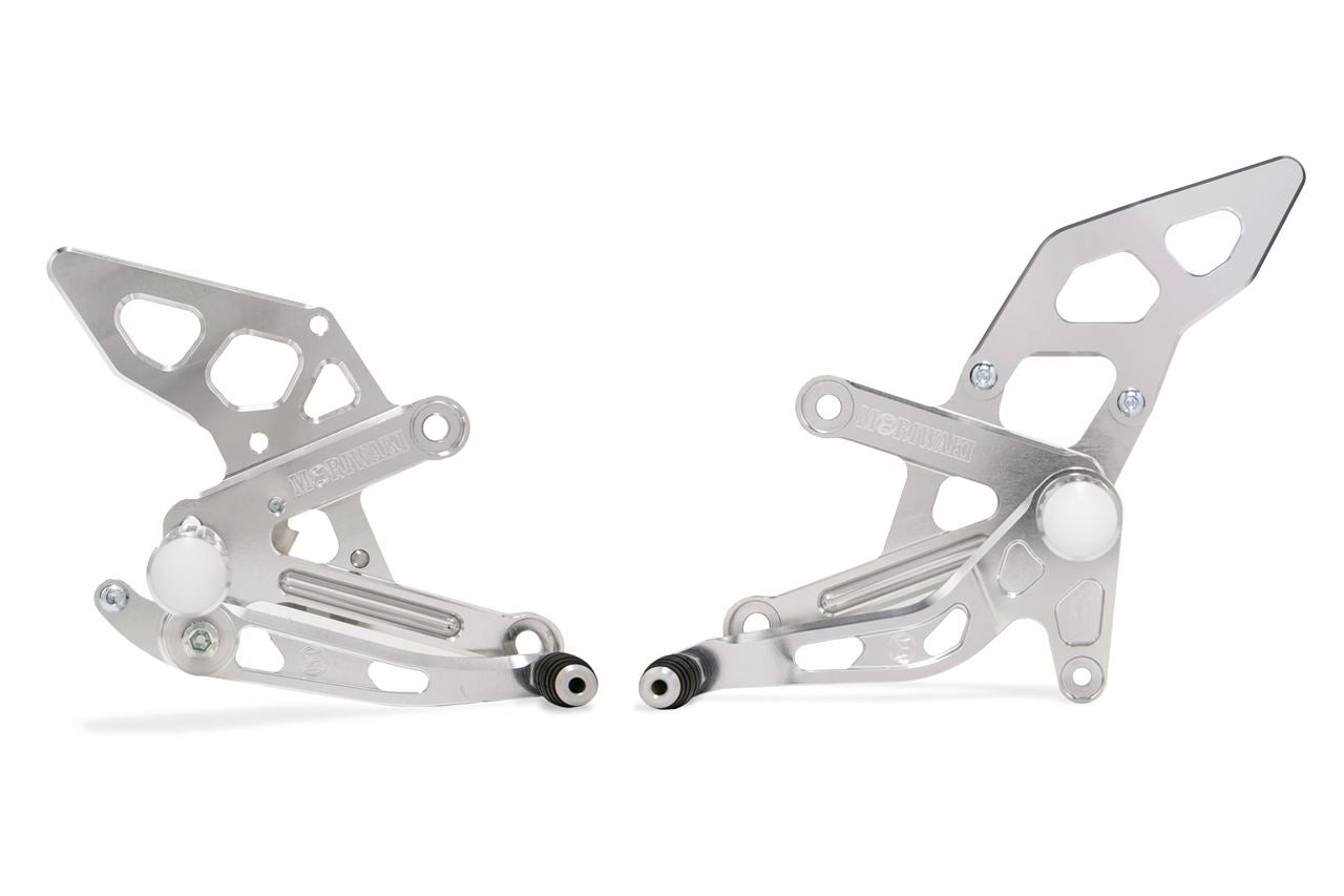 バックステップ(ST/SV) CBR250RR 2017-19/ 2020-22/ 2023 シルバーアルマイト 886g 1セット