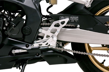 バックステップ(ST/SV) CBR250RR 2017-19/ 2020-22/ 2023 シルバーアルマイト 886g 1セット