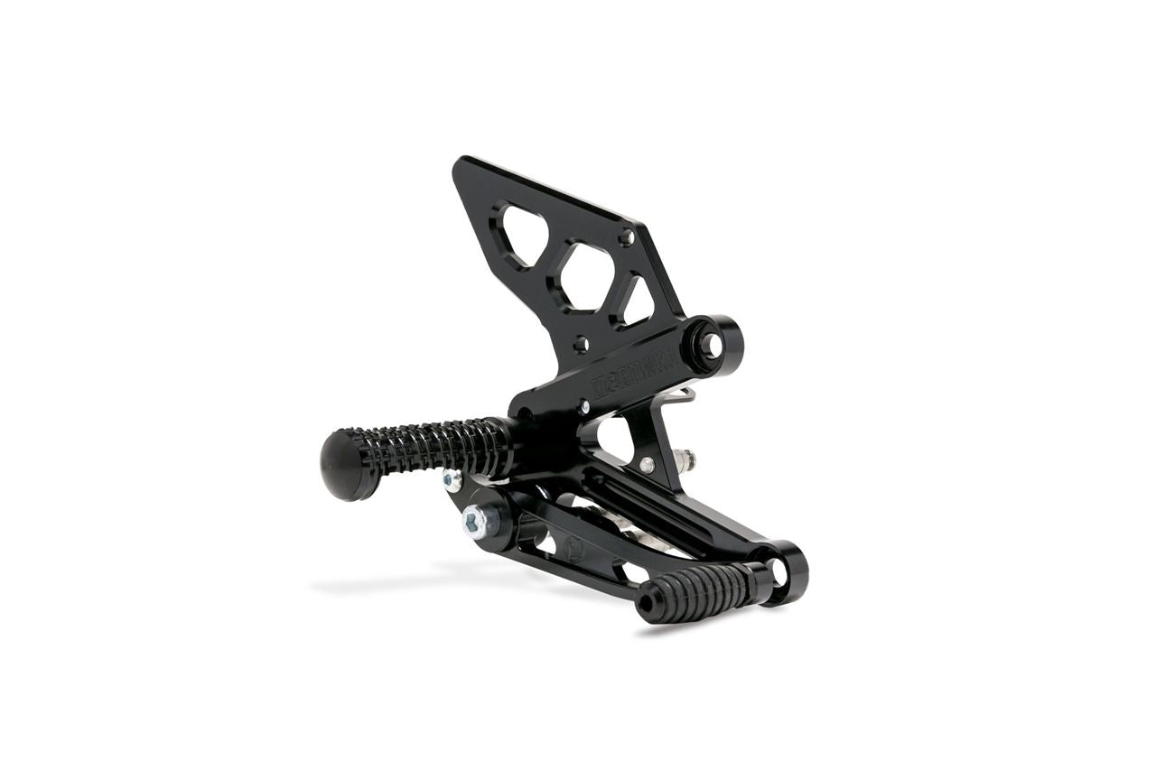 Rearsets Kit CBR250RR 17-19/20-22/23 Black Anodized 886g 1 Set