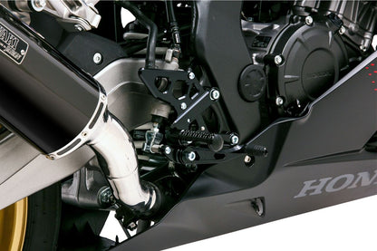 Rearsets Kit CBR250RR 17-19/20-22/23 Black Anodized 886g 1 Set