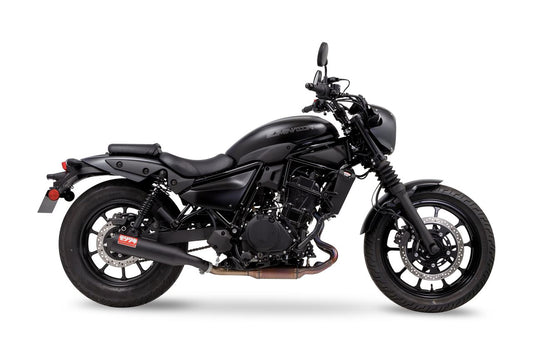 Slip-on Exhaust Short Classic Eliminator BLACK Heat-Resistant Black Paint