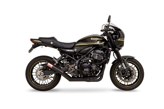 Full Exhaust System ONE PIECE Z900RS/CAFE 2023- BLACK Heat-Resistant Black Coating Cafe