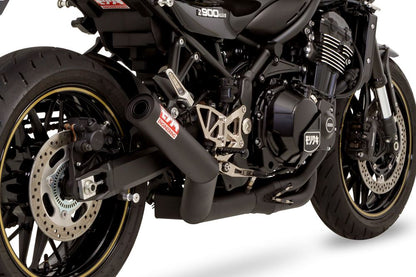 Full Exhaust System ONE PIECE Z900RS/CAFE 2023- BLACK Heat-Resistant Black Coating Cafe