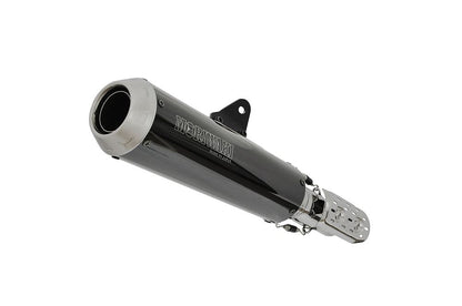 Slip-on Exhaust Short Megaphone GB350 / GB350S 2023- Black Pearl-Kai / Gloss Black