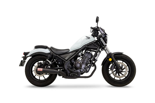 Slip-on Exhaust Short Classic Rebel 250 BLACK Heat-resistant Black Paint