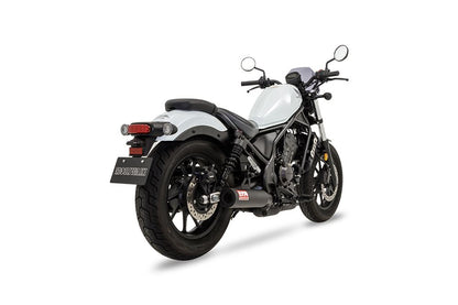 Slip-on Exhaust Short Classic Rebel 250 BLACK Heat-resistant Black Paint