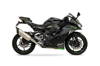 Full Exhaust Blade Ninja ZX-4R 2023- Raw Titanium Ninja