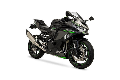 Full Exhaust Blade Ninja ZX-4R 2023- Raw Titanium Ninja