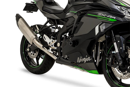 Full Exhaust Blade Ninja ZX-4R 2023- Raw Titanium Ninja