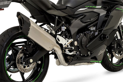 Full Exhaust Blade Ninja ZX-4R 2023- Raw Titanium Ninja