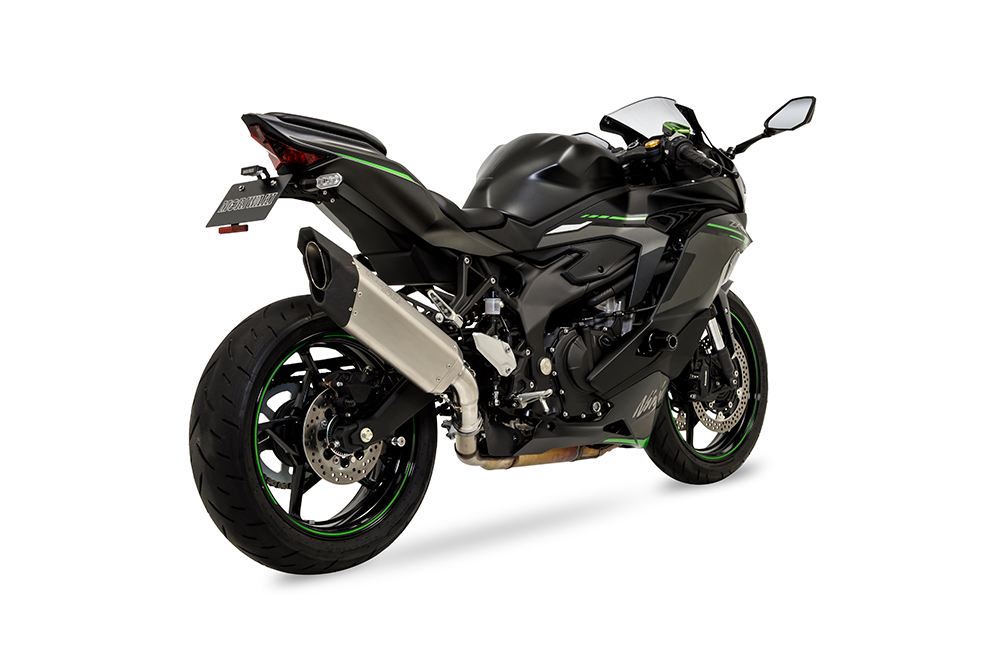 Slip-On Exhaust Blade Ninja ZX-4R 2023- Titanium Raw Material Ninja