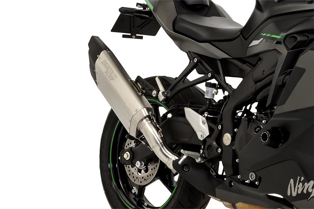 Slip-On Exhaust Blade Ninja ZX-4R 2023- Titanium Raw Material Ninja
