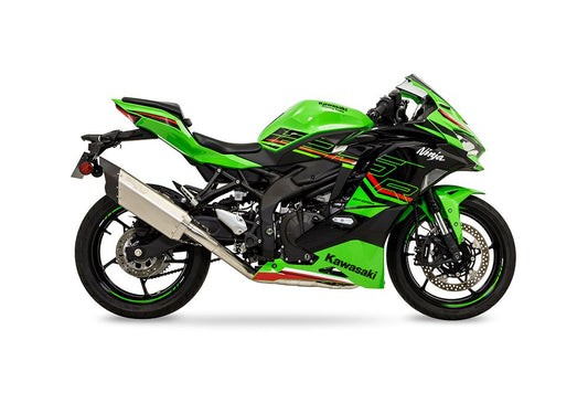 Full Exhaust Blade Ninja ZX-25R 2023-2025 Unpainted Titanium Ninja
