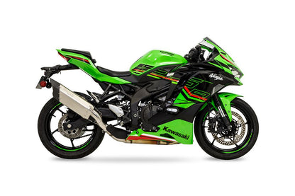 Slip-on Exhaust Blade Ninja ZX-25R 2023-2025 Unpainted Titanium Ninja