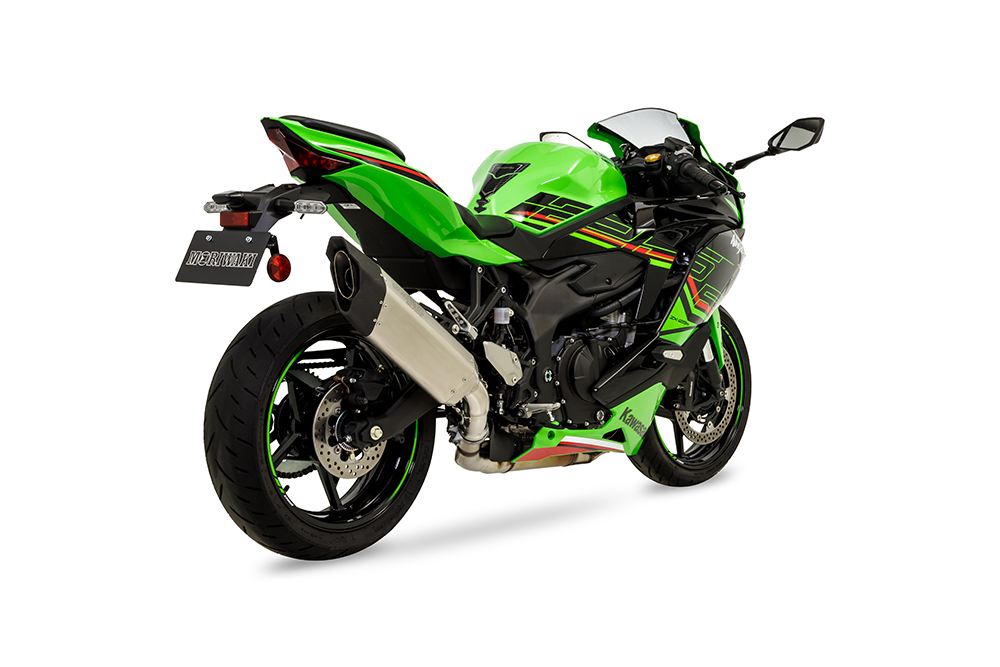 Slip-on Exhaust Blade Ninja ZX-25R 2023-2025 Unpainted Titanium Ninja