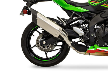 Slip-on Exhaust Blade Ninja ZX-25R 2023-2025 Unpainted Titanium Ninja
