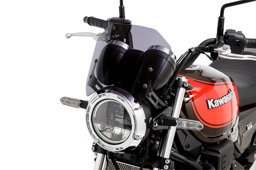 メーターバイザー Z650RS 2022-2023/ 2024 セミスモーク 1セット
