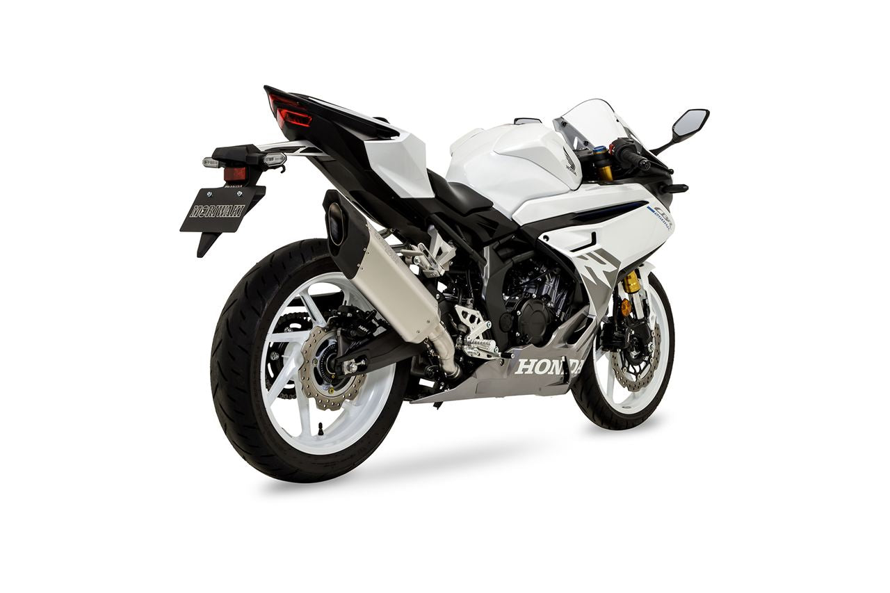スリップオン エキゾースト ブレード CBR250RR 2023年- シルバー ブラック