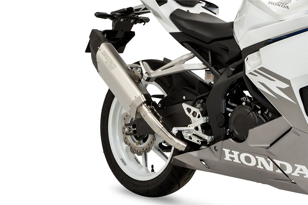 スリップオン エキゾースト ブレード CBR250RR 2023年- シルバー ブラック