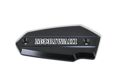 Master Cylinder Cap KAWASAKI BLACK LARGE Black Anodized, 1 pc, Ninja, Versys, Vulcan