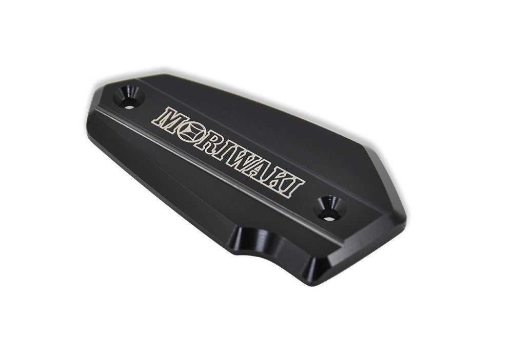 Master Cylinder Cap KAWASAKI BLACK LARGE Black Anodized, 1 pc, Ninja, Versys, Vulcan