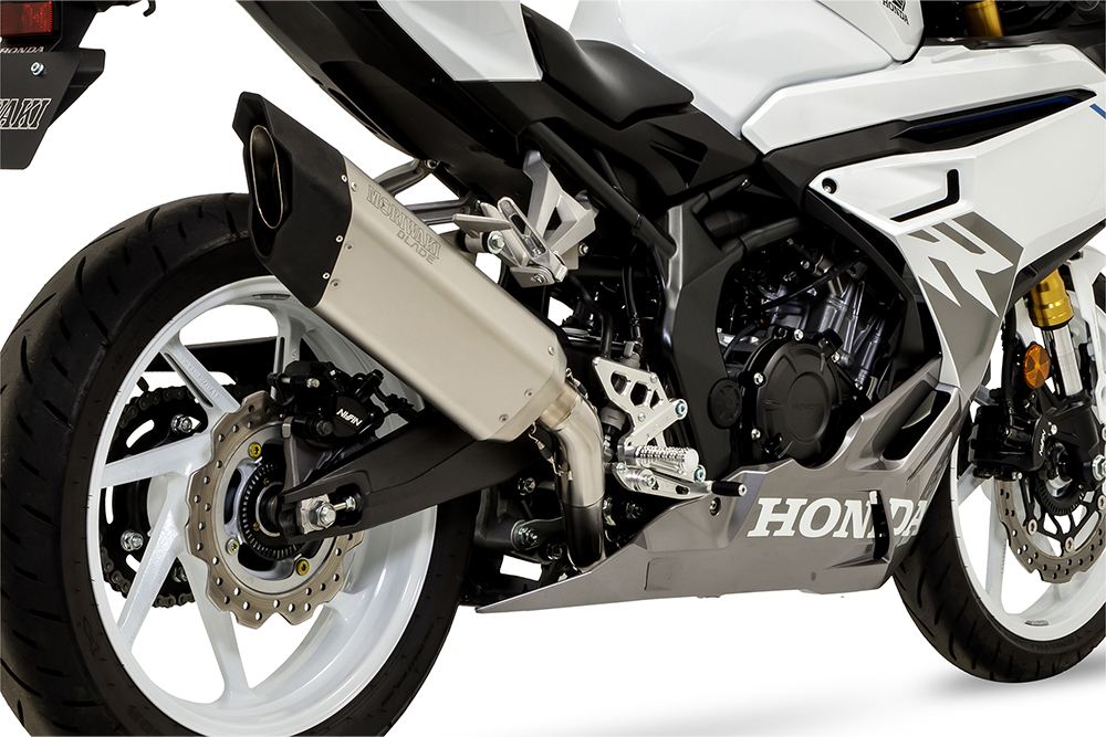 フルエキゾースト ブレード CBR250RR 2017-2022 2023年- シルバー ブラック