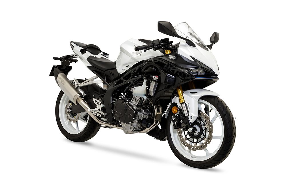 フルエキゾースト ブレード CBR250RR 2017-2022 2023年- シルバー ブラック