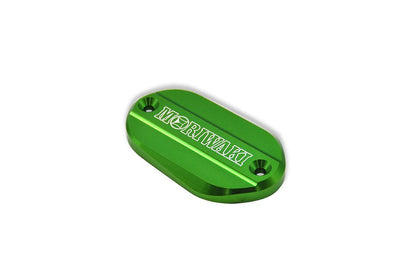 マスターシリンダーキャップ KAWASAKI GREEN SMALL グリーンアルマイト 小 1個 エリミネーター ニンジャ Z250