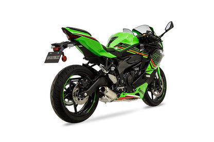 Full Exhaust Cross Short Zero Ninja ZX-25R 2023-2025 White Titanium Ninja