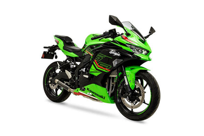 Full Exhaust Cross Short Zero Ninja ZX-25R 2023-2025 Black Pearl-Kai/Gloss Black Ninja