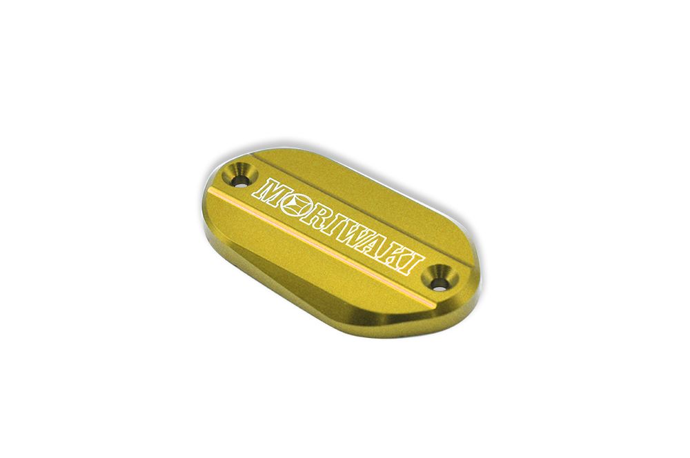 Master Cylinder Cap KAWASAKI GOLD SMALL Gold Anodized Small 1 pc Eliminator Ninja Z250