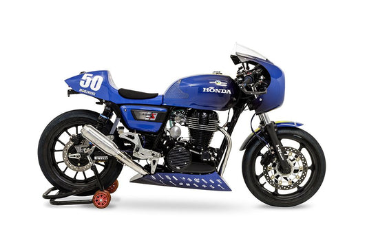 Full Exhaust Monster Racing GB350/GB350S 21-/23- SUS Stainless Steel Polish