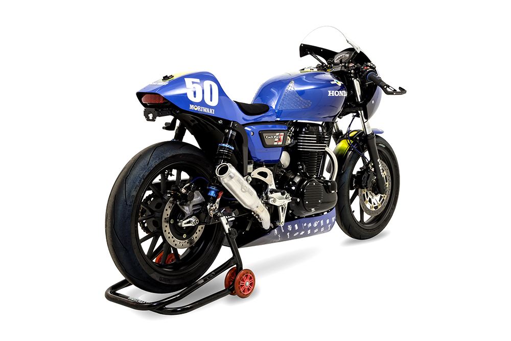 Full Exhaust Monster Racing GB350/GB350S 21-/23- SUS Stainless Steel Polish