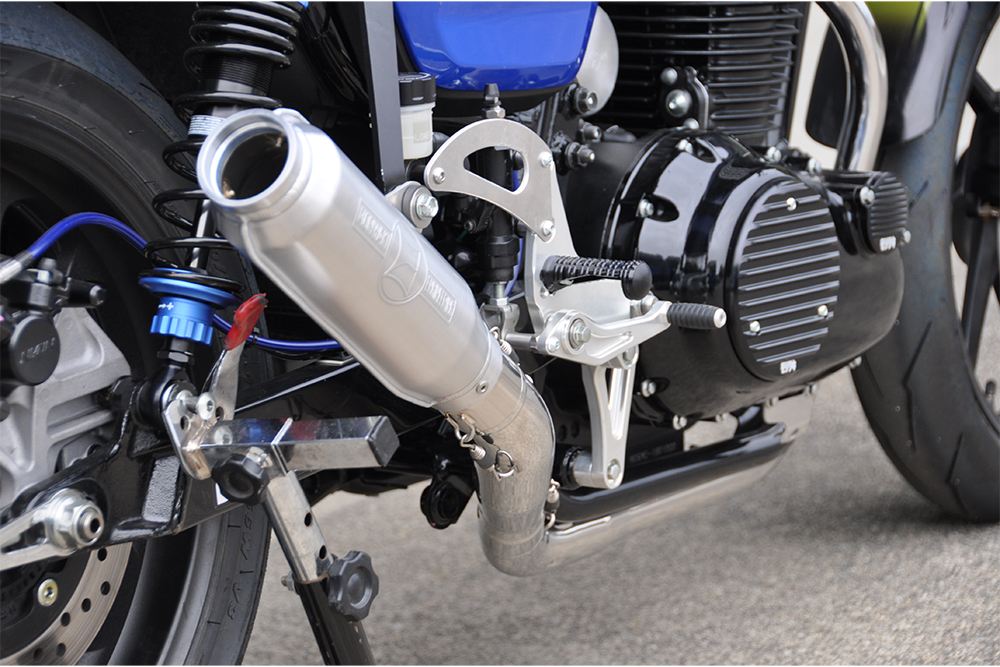 Full Exhaust Monster Racing GB350/GB350S 21-/23- SUS Stainless Steel Polish
