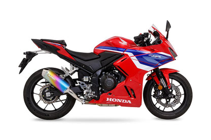 Slip-On Exhaust MX CBR400R/400X/NX400 2019-24 Anodized Titanium