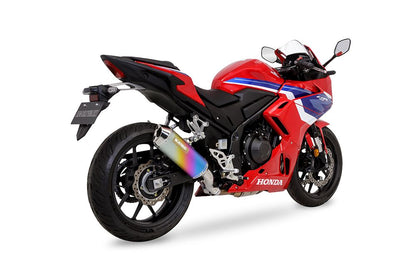Slip-On Exhaust MX CBR400R/400X/NX400 2019-24 Anodized Titanium