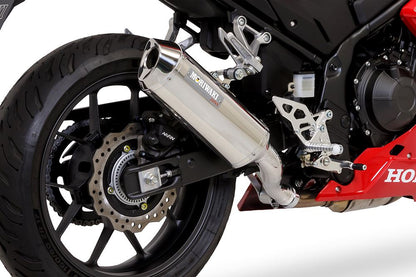 Slip-on Exhaust MX CBR SUS 400R/400X/NX400 19-21/22-23/24- SUS Stainless Steel Polished