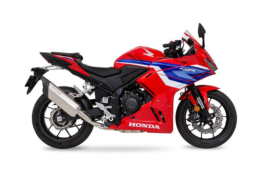 Slip-on Exhaust Blade CBR400R 2019-21/22-23/24- White Titanium