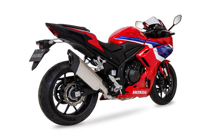 スリップオン エキゾースト ブレード CBR400R 2019-21/22-23/24- ホワイトチタン 白
