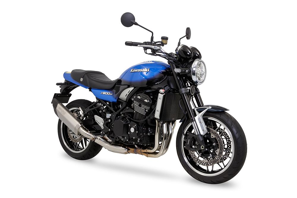 Slip-On Exhaust Blade Z900RS CAFE 2018-2022 / 2023- Titanium Raw Material Cafe