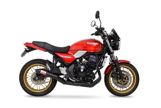 Full exhaust muffler one-piece BLACK Z650RS Black heat-resistant black paint