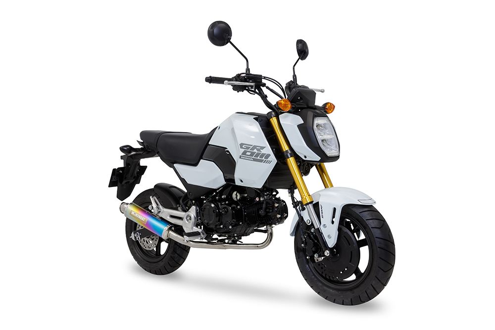 Full Exhaust Zero GROM 2021-22/23/24- ANO Anodized Titanium Grom